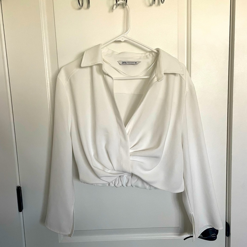 Zara Women’s White Blouse